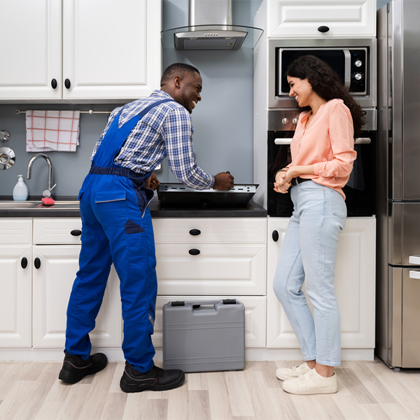 what kind of warranty do you offer on your cooktop repair services in Stevens County